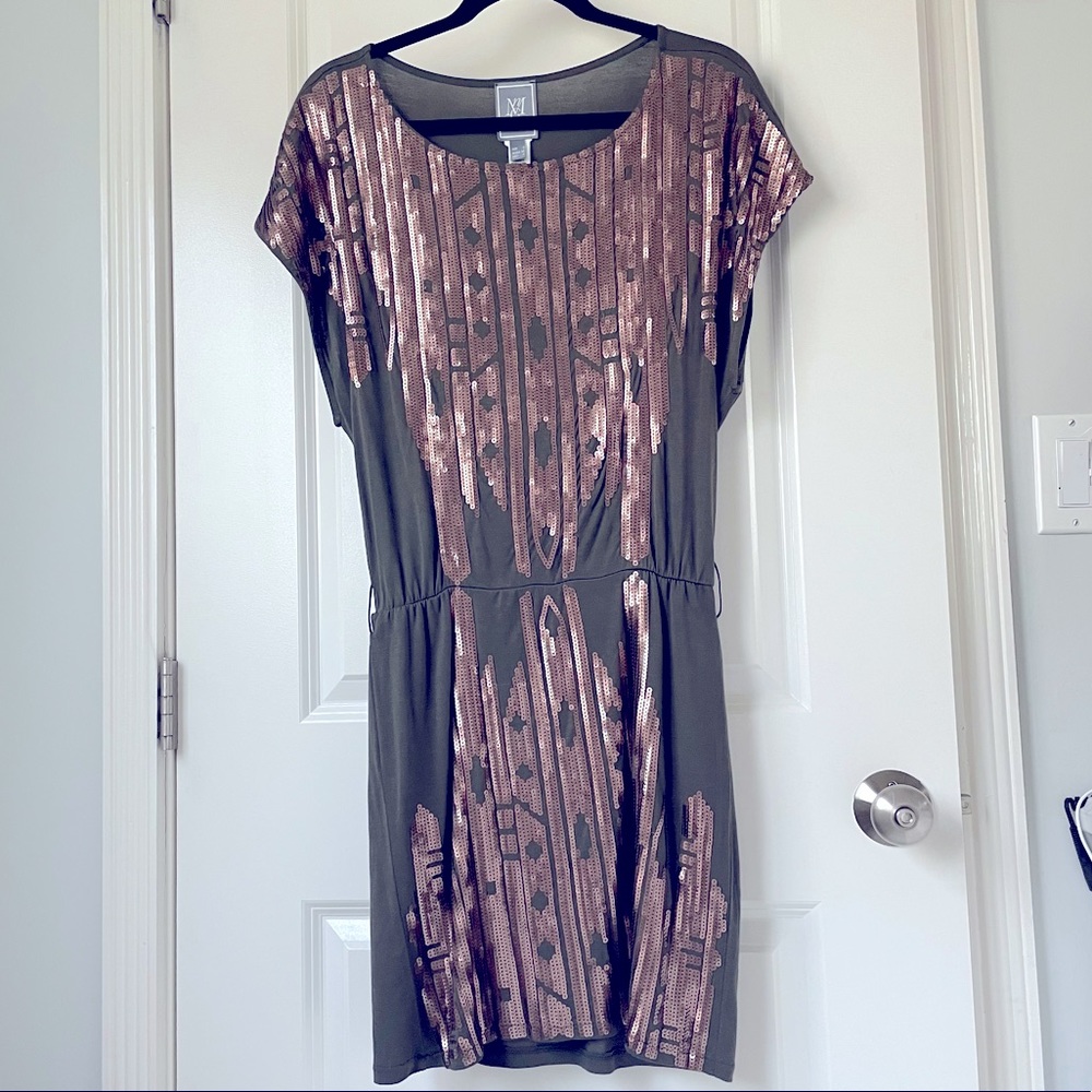 MANGO Sequin Dress - Size XS